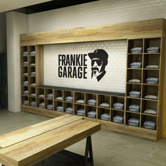 FRANKIE GARAGE PROGETTAZIONE E ARREDAMENTO NEGOZI ROMA